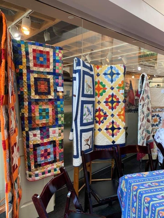 Quilts by Cedar Grove Quilters at the Quilt In